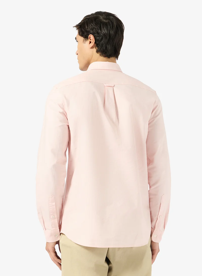 LACOSTE Regular Fit Oxford Shirt